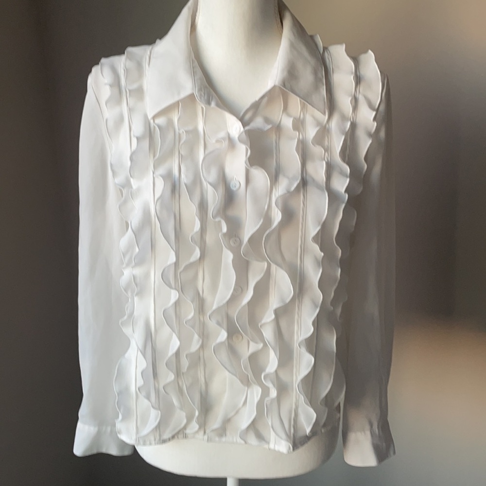 Précis Petite ruffle blouse